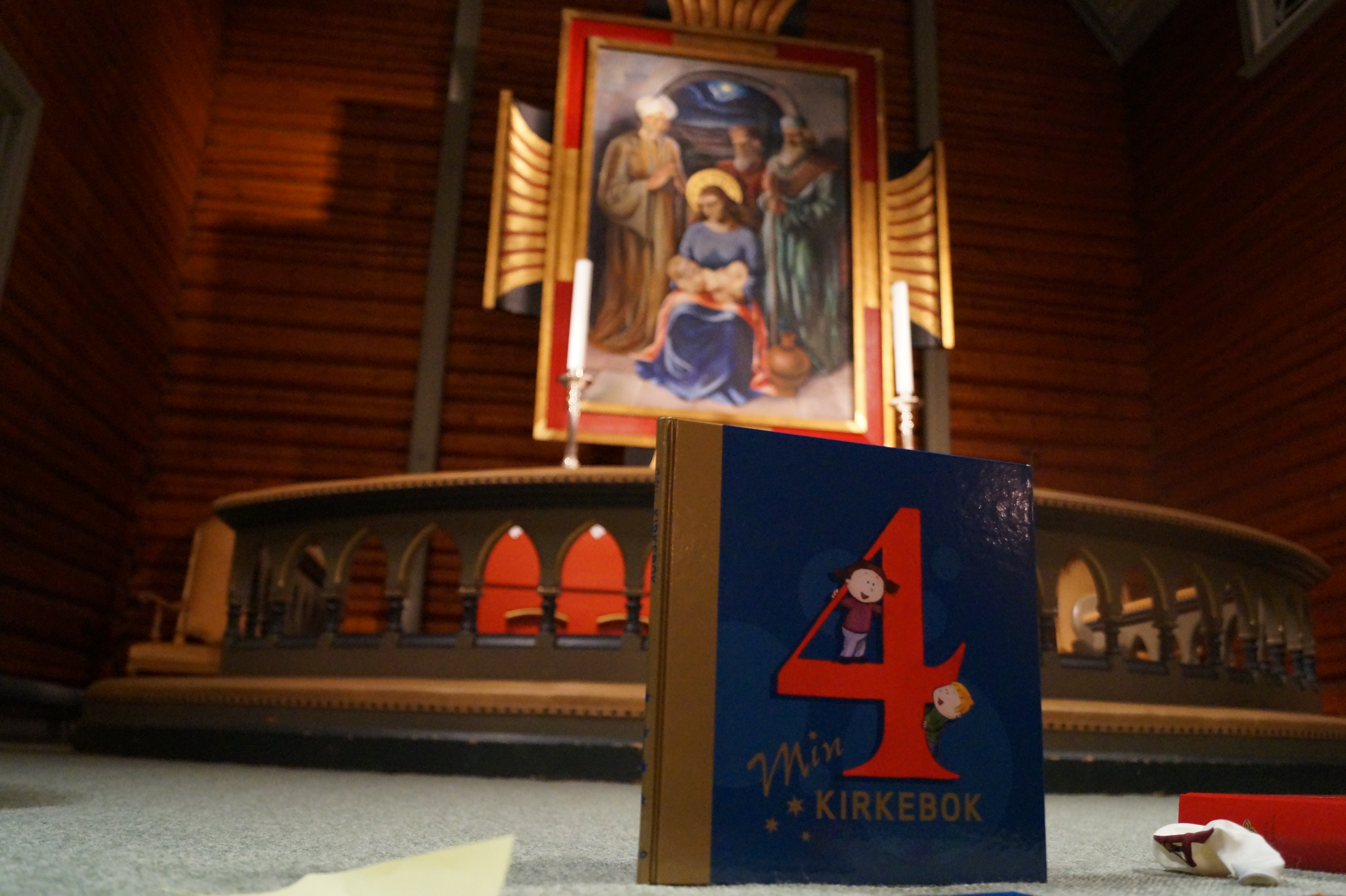 4-åringer med kirkebøker
